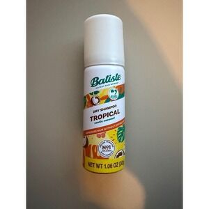 Batiste Tropical Dry Shampoo Exotic Coconut Travel Size 1.06oz Keratin Refresh